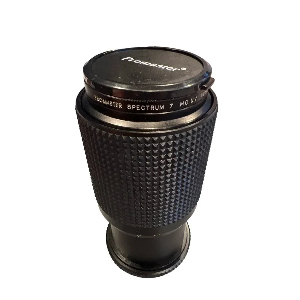 Promaster Spectrum 7 MC UV 52MM Zoom 80-200 mm‎ Lens With Cover UNTESTED
